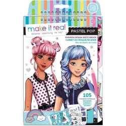 Make it Real Make It Real- Carnet De Croquis De Mode "Pastel Pop"