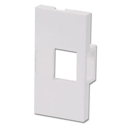 Lindy 60551 Plaque de commutation et obturateur Blanc