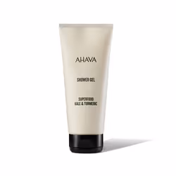 AHAVA KALE &amp; TURMERIC, Gel douche, 200 ml, Adultes, Femmes, Corps, Tous types de peau