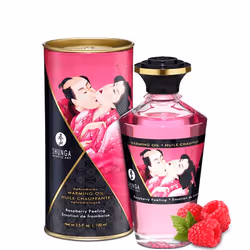 SHUNGA Raspberry feeling, 100 ml, Corps entier, Lubrifiant chauffant, Framboise, Bouteille, 1 pièce(s)