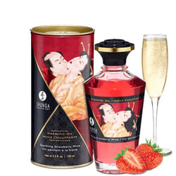 SHUNGA Sparkling Strawberry Wine Corps entier 100 ml