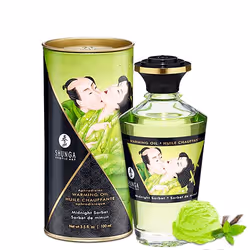 SHUNGA Midnight Sorbet, 100 ml, Corps entier, Lubrifiant chauffant, Bouteille, 1 pièce(s)