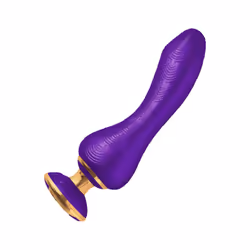 SHUNGA SANYA, Mini vibrateur, Stimulation du clitoris, Stimulation du point G, Stimulation vaginale, Violet, Acrylonitrile-Bu ...