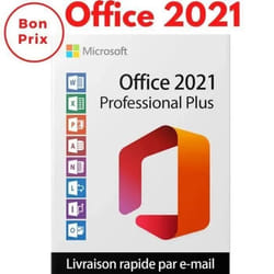 Logiciel - Microsoft - Office 2021 Professionnel Plus - 1 Licence - Téléchargement - Windows