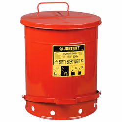 Capacité = 52L Couleur = Rouge Matériau = Acier Roues = Non Type de couvercle = Rabattable