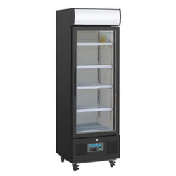Vitrine Réfrigérée Positive avec Caisson Lumineux Série G 218L - Polar