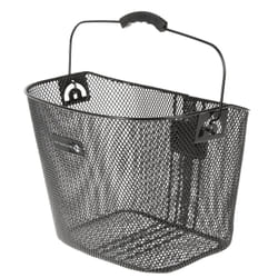 M-Wave BA-F Devant Panier de vélo Acier Noir