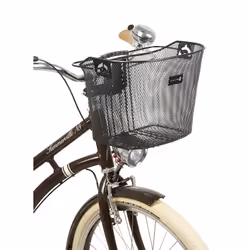 M-Wave BA-F Devant Panier de vélo Acier Noir