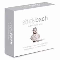 Union Square Music Simply Bach, Classique, CD, Various, 240 min, Support physique, 4 disques