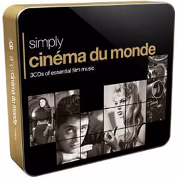 Union Square Music Simply Cinéma Du Monde, Bande son, CD, Various, 180 min, Support physique, 3 disques