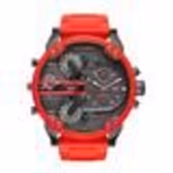 Montre - Diesel - Mr. Daddy 2.0 DZ7370 - Rouge et noir - Analogique - Acier