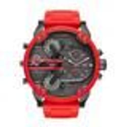 Montre - Diesel - Mr. Daddy 2.0 DZ7370 - Rouge et noir - Analogique - Acier