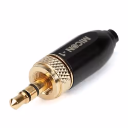 RØDE MICON 1, HS1-B HS1-P Lavalier PinMic PinMic-Long SK 500 G3, SK 300 G3, SK 100 G3, SK 500 G2, SK..., Noir, Or, 10 mm, 39  ...