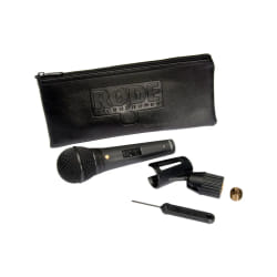 RØDE м Noir Microphone de scène/direct