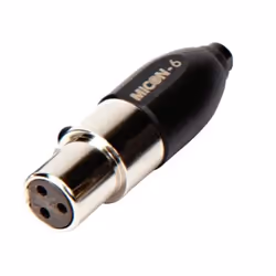 RØDE MiCon-6, HS1-B HS1-P Lavalier PinMic PinMic-Long, Noir, Acier inoxydable, 13 mm, 36 mm, 10,5 mm, 10 g