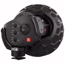 RØDE Stereo VideoMic X, Microphone de caméscope, -32 dB, 40 - 20000 Hz, Avec fil, mini XLR (3-pin), Noir