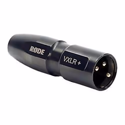 RØDE VXLR+, 3.5mm TRS mini-jack, XLR, Noir