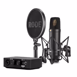RØDE NT1 & AI-1, 2 canaux, Noir
