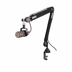 RØDE PSA1+, Pied de micro, Support pour bureau, Noir, 3/8", • PodMic • Procaster • Broadcaster • NT1 • NT1-A • NT-USB • NT-US ...