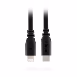 RØDE SC19, 1,5 m, Lightning, USB C, Mâle, Mâle, Noir