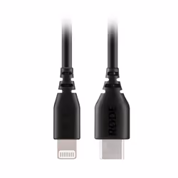 RØDE SC21, 0,3 m, Lightning, USB C, Mâle, Mâle, Noir