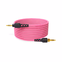 RØDE Rode NTH-Cable24 pink, TRS 3,5 mm, Mâle, TRS 3,5 mm, Mâle, 2,4 m, Rose