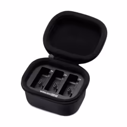 RØDE WIGOIICHARGINGCASE, Boîtier de chargement, Rode, Wireless GO II, Noir, Lithium-Ion (Li-Ion), 4200 mAh