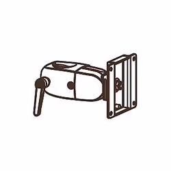 Ergotron DS Series DS100 Clamping Single Pivot, 11,3 kg, 76,2 cm (30"), 75 x 75 mm, 100 x 100 mm, Noir