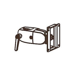 Ergotron DS Series DS100 Clamping Single Pivot 30" Noir Bureau