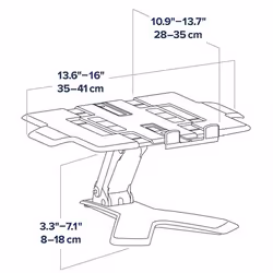 Ergotron Neo-Flex™ Notebook Lift Stand Supports de Laptop Noir - Vue supplémentaire 5