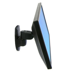 Ergotron 200 Series Wall Mount Pivot 24" Noir Mur