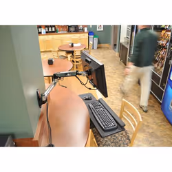 Ergotron LX Series LX Wall Mount LCD Arm 34" Aluminium Mur - Vue supplémentaire 8