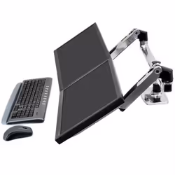 Ergotron LX Series 45-245-026 support d'écran plat pour bureau 27" Argent