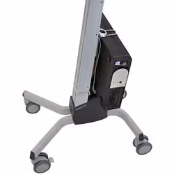 Ergotron Universal CPU Holder Support de CPU monté sur bureau Gris