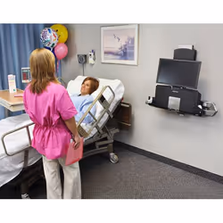 Ergotron StyleView Sit-Stand Combo Arm with Worksurface 24" Mur - Vue supplémentaire 7