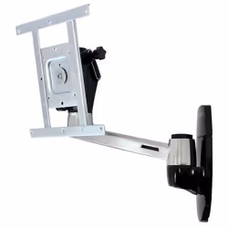 Ergotron LX HD Wall Mount Swing Arm, 106,7 cm (42"), 75 x 75 mm, 200 x 200 mm, -20 - 20°, Aluminium, Aluminium
