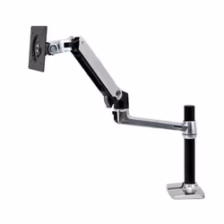 Ergotron LX Series Desk Mount LCD Arm, Tall Pole 34" Noir Bureau