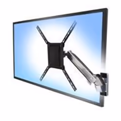Ergotron Interactive Arm, HD 55" Aluminium Mur