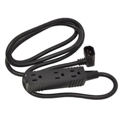 Ergotron SV 3-Outlet Power Strip boitier de prise de courant Noir