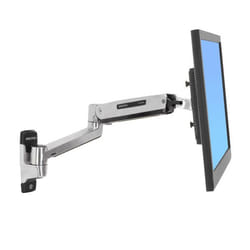 Ergotron LX Sit-Stand Wall Mount LCD Arm 42" Acier inoxydable Mur