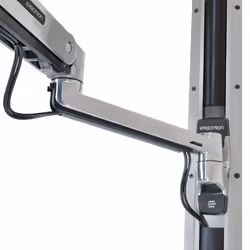 Ergotron 45-359-026 support d'écran plat pour bureau 42" Argent Mur - Vue supplémentaire 4