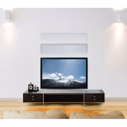 Ergotron Glide Wall Mount, HD 60" Noir Mur - Vue supplémentaire 5