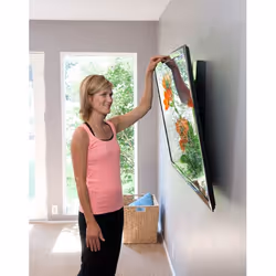 Ergotron Glide Wall Mount, HD 60" Noir Mur - Vue supplémentaire 8