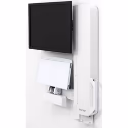 Ergotron 61-081-062 support d'écran plat pour bureau 24" Blanc Mur