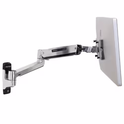 Ergotron LX HD Sit-Stand 46" Argent Mur
