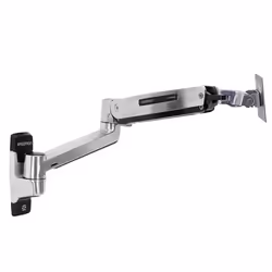 Ergotron LX HD Sit-Stand 46" Argent Mur