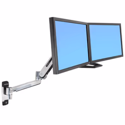 Ergotron LX HD Sit-Stand 46" Argent Mur - Vue supplémentaire 4