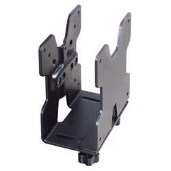 Ergotron 80-107-200, Support de CPU monté sur bureau, 2700 kg, Noir, 700 g, 180 x 110 x 150 mm, 900 g