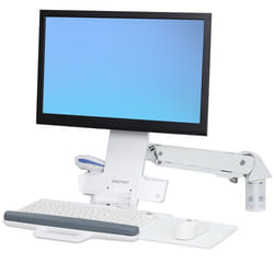 Ergotron StyleView 24" Blanc Mur