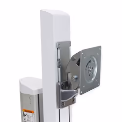 Ergotron 98-029, 10,9 kg, 68,6 cm (27"), Réglage de la hauteur, Métallique, Blanc